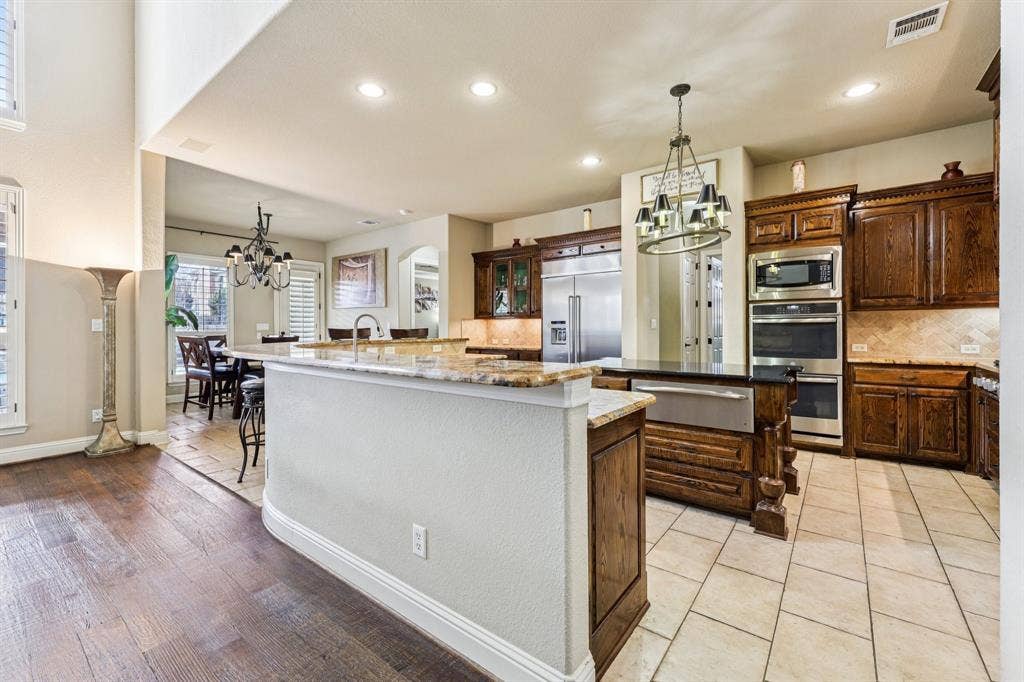Open Kitchen with Upgrades