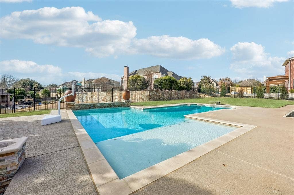 Custom Pool with Outdoor Entertaining Area