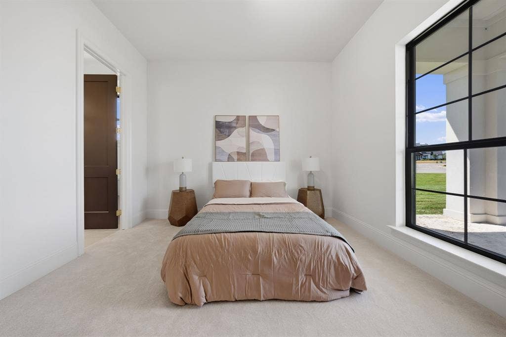 3333 Bridgegate Avenue, Northlake, TX 76247 Neutral wall color with plush carpeting