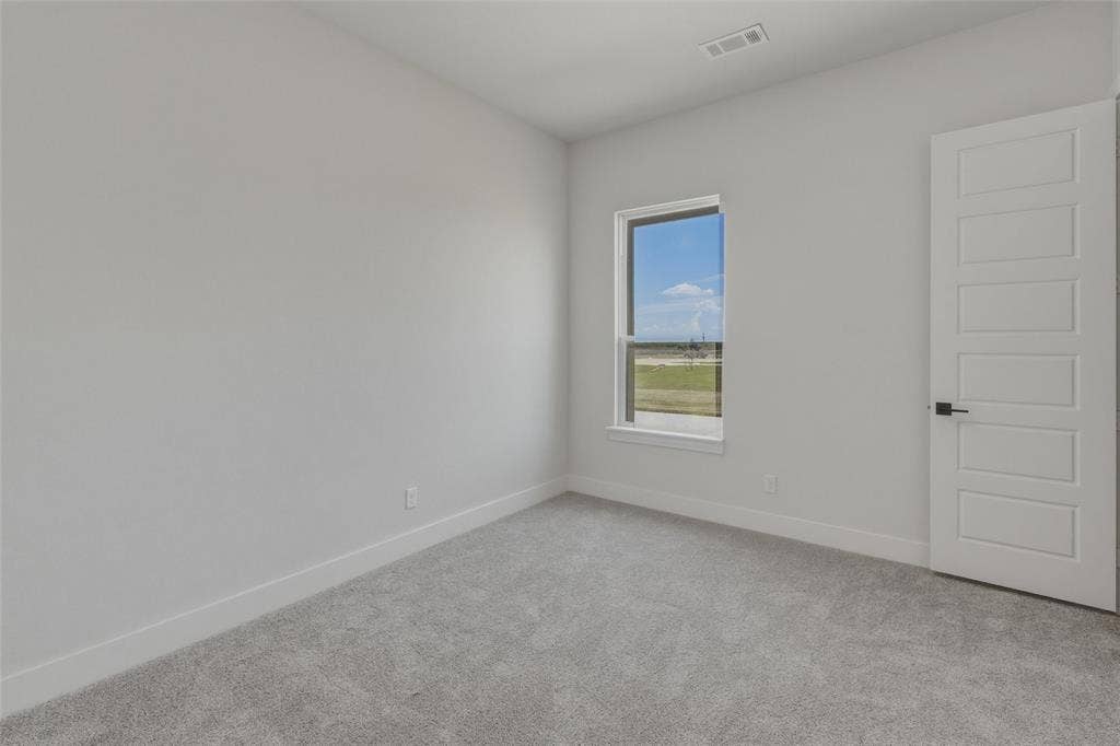 12117 Clastic Court, Krum, TX 76249 Neutral-toned walls complement plush grey carpeting