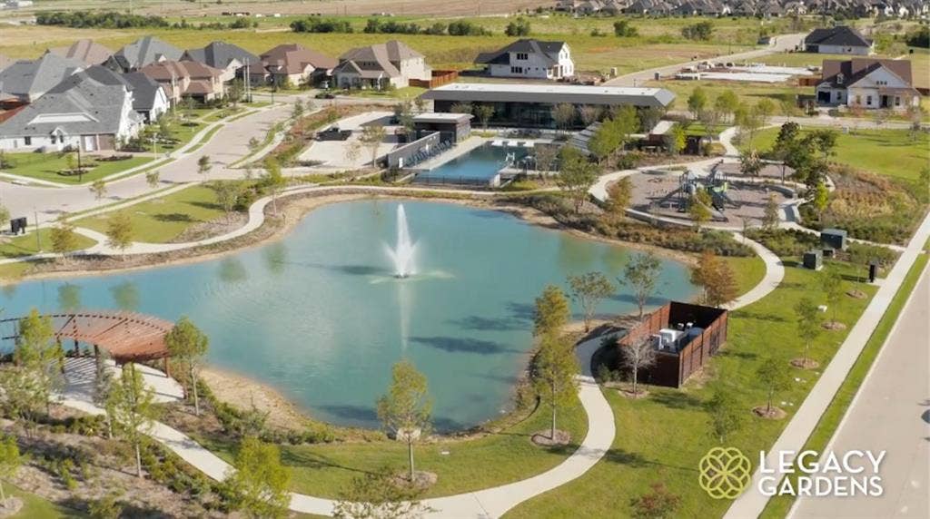 1571 Temple Court, Prosper, TX 75078 Legacy Gardens is a beautifully planned community offering extensive outdoor amenities that the entire family will love!