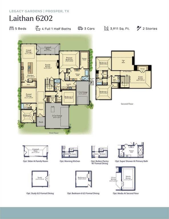 1571 Temple Court, Prosper, TX 75078 Our Laithan is a truly awe inspiring dream home with outstanding upgrades, beautiful finishes and all the space your family has been dreaming of!