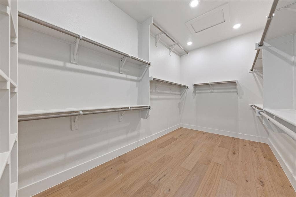 1571 Temple Court, Prosper, TX 75078 Featuring seasonal hanging space and plenty of room, there's no fighting over space in this dream owner's closet!