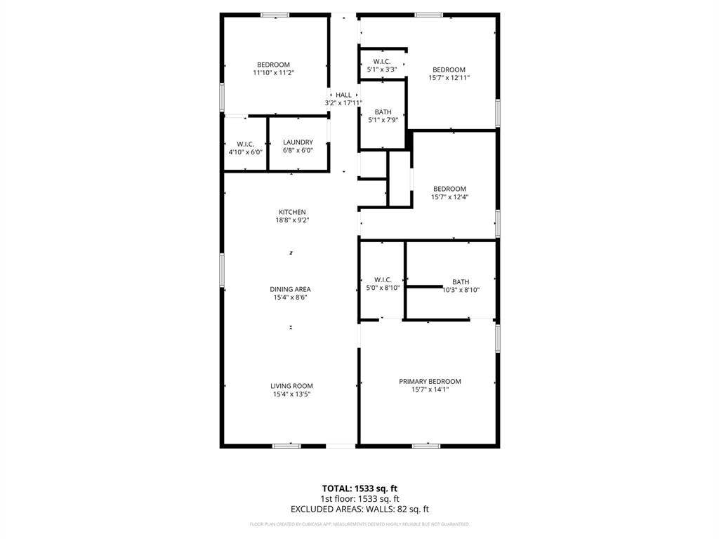 5619 Lake Granbury Trail, Granbury, TX 76048 View of floor plan / room layout