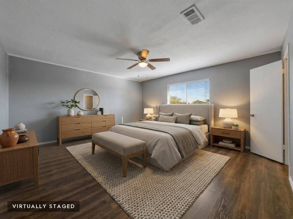 74 E Mountain Creek Court, #2, Grand Prairie, TX 75052 Virtually staged