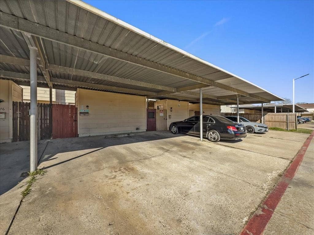 74 E Mountain Creek Court, #2, Grand Prairie, TX 75052 Two car carport