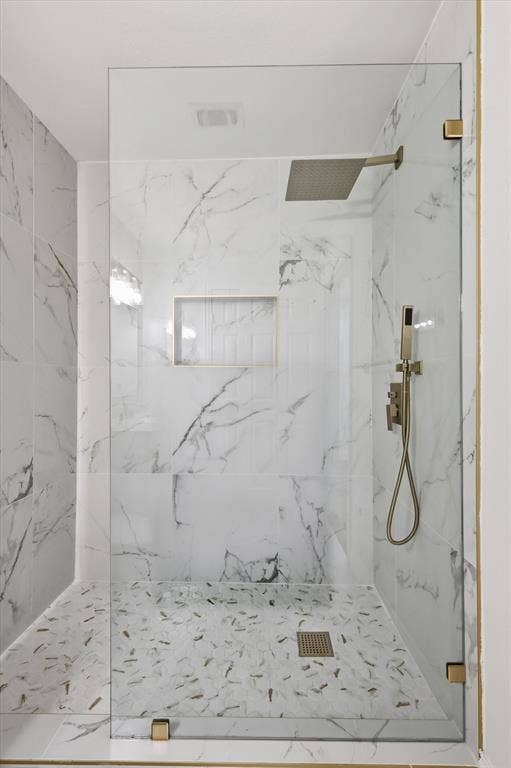 2211 Sierra Drive, Grapevine, TX 76051 Full bathroom with a marble finish shower