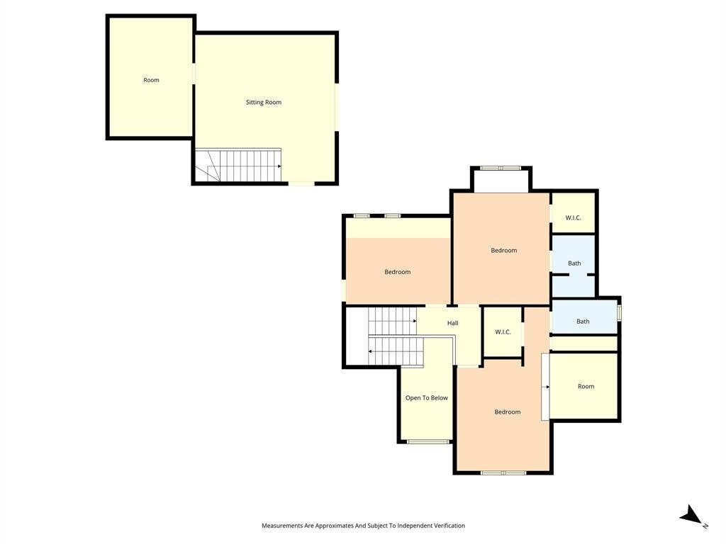 View of floor plan / room layout
