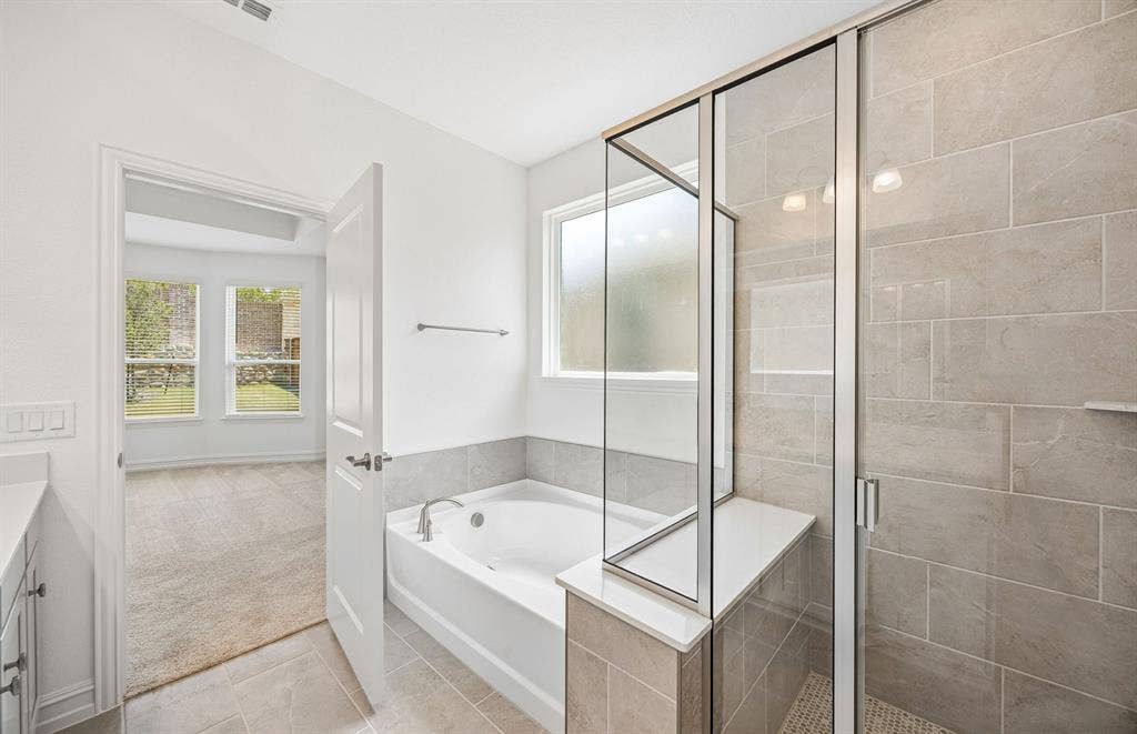 4725 Ripley Court, Celina, TX 75009 Separate tub and shower in primary bath