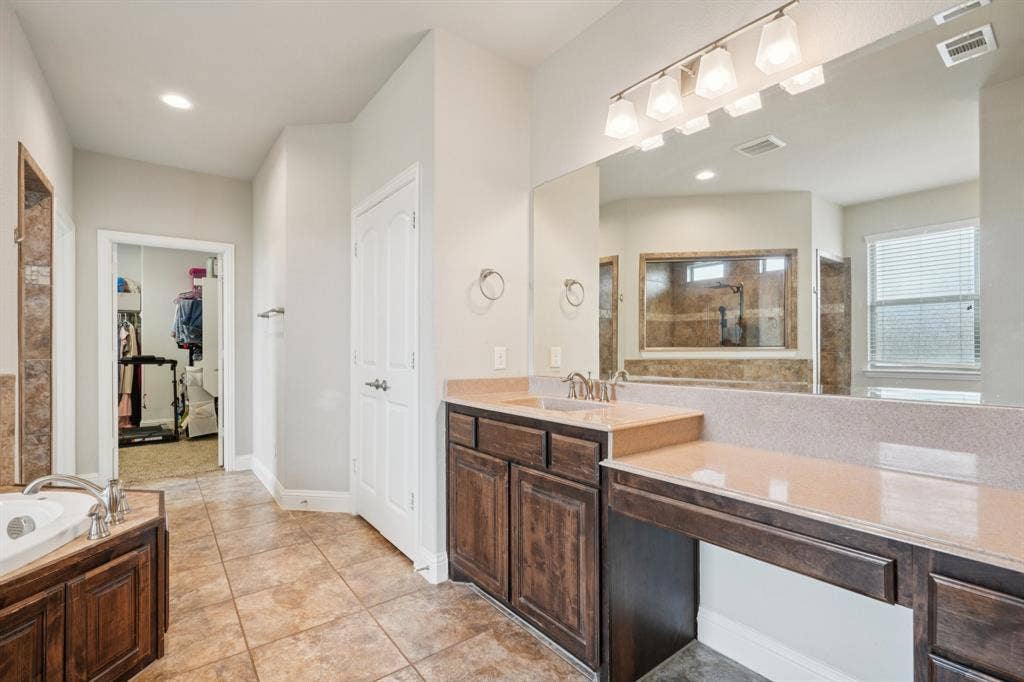 separate vanities,