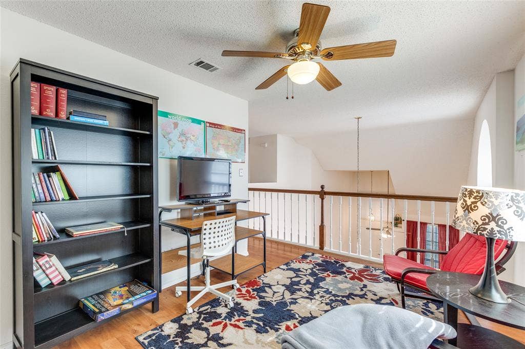 6841 Douglas Creek, Plano, TX 75023 Loft game room or office space.