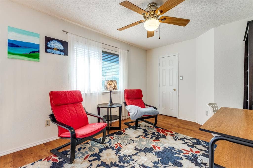 6841 Douglas Creek, Plano, TX 75023 Loft game room can easily be converted to 4th bedroom.