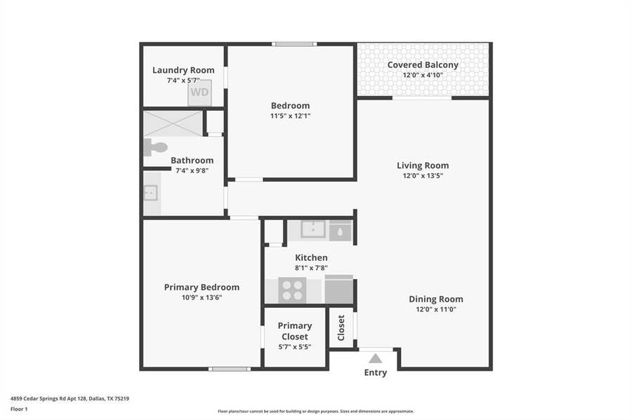 Property photo for 4859 Cedar Springs Road, #128, Dallas, TX