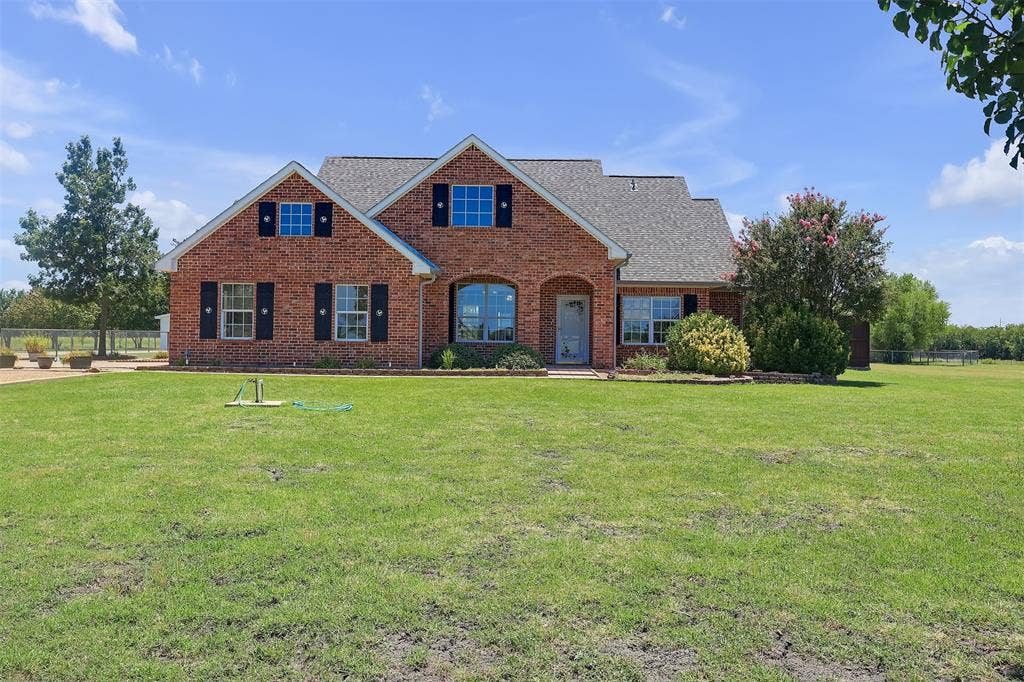 3415 Fm 3211, Caddo Mills, TX 75135 Traditional-style home with brick siding