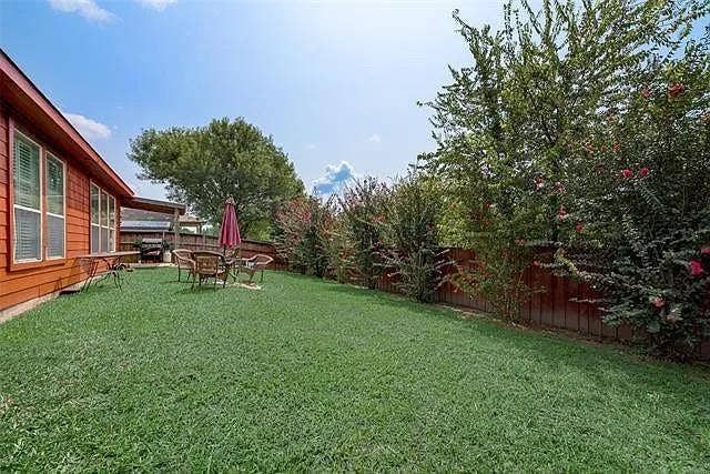 103 Denali Court, Terrell, TX 75160 View of fenced backyard