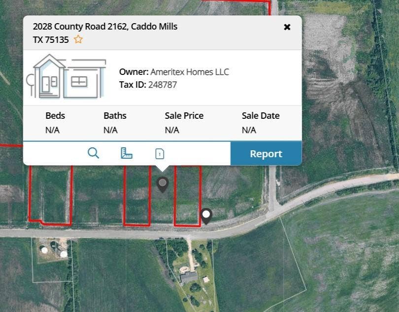 Property photo for 2028 County Road 2162, Caddo Mills, TX