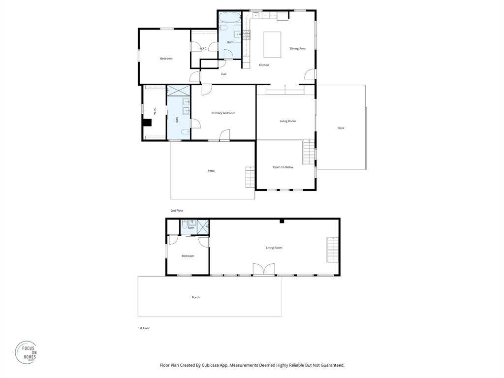 4401 Clarke Drive, Fort Worth, TX 76135 First and second floors.