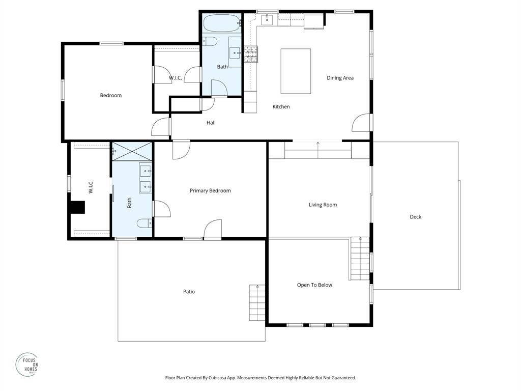 4401 Clarke Drive, Fort Worth, TX 76135 First floor only.
