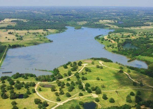 302/303 Lago Vista Drive, Athens, TX 75752 Bird's eye view with a water view