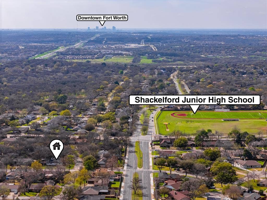 1819 W Cedar Elm Drive, Arlington, TX 76012 Quick access to the highway makes getting to downtown Fort Worth easy!