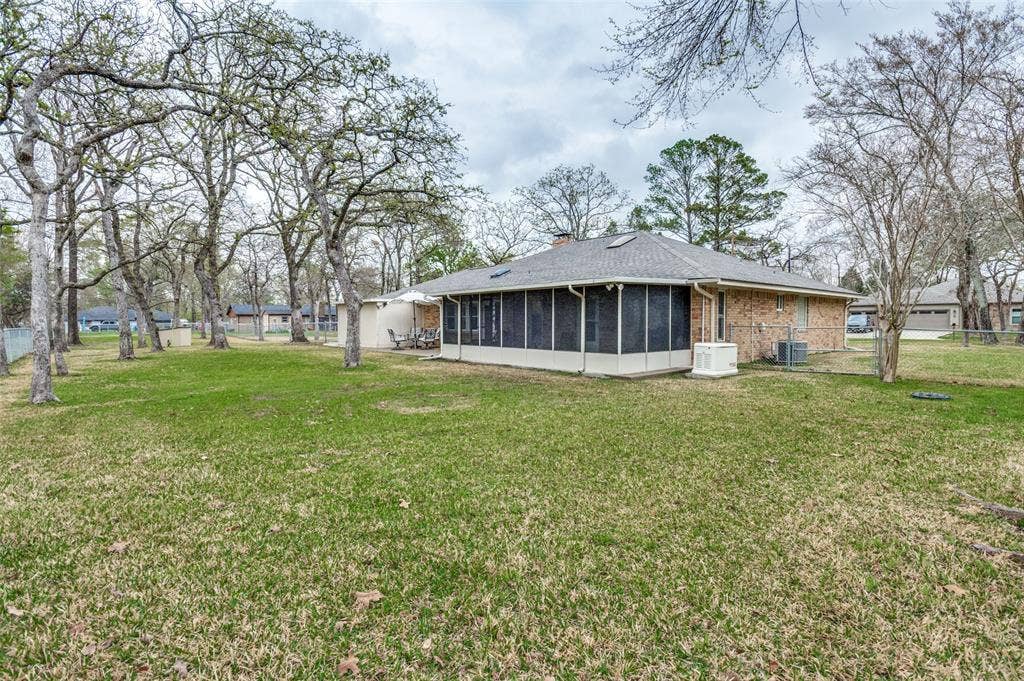5 Huckleberry Lane, Star Harbor, TX 75148 Large Backyard facing Rear of Home