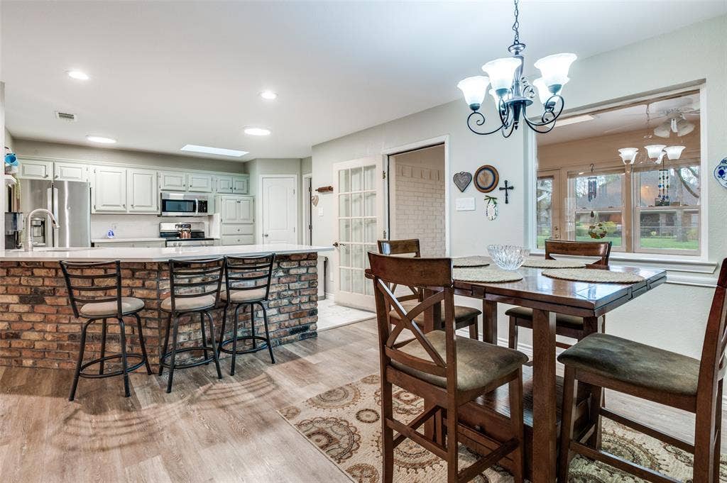 5 Huckleberry Lane, Star Harbor, TX 75148 Dining Room facing Kitchen