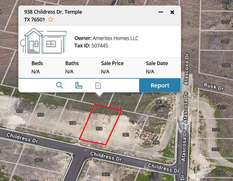 Property photo for 938 Childress Drive, Temple, TX