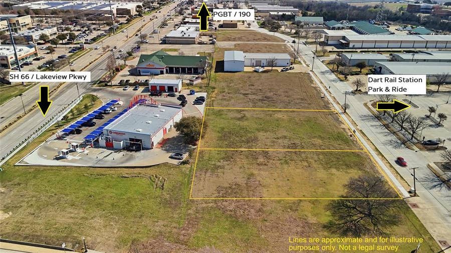 Property photo for 4105 Industrial Street, Rowlett, TX