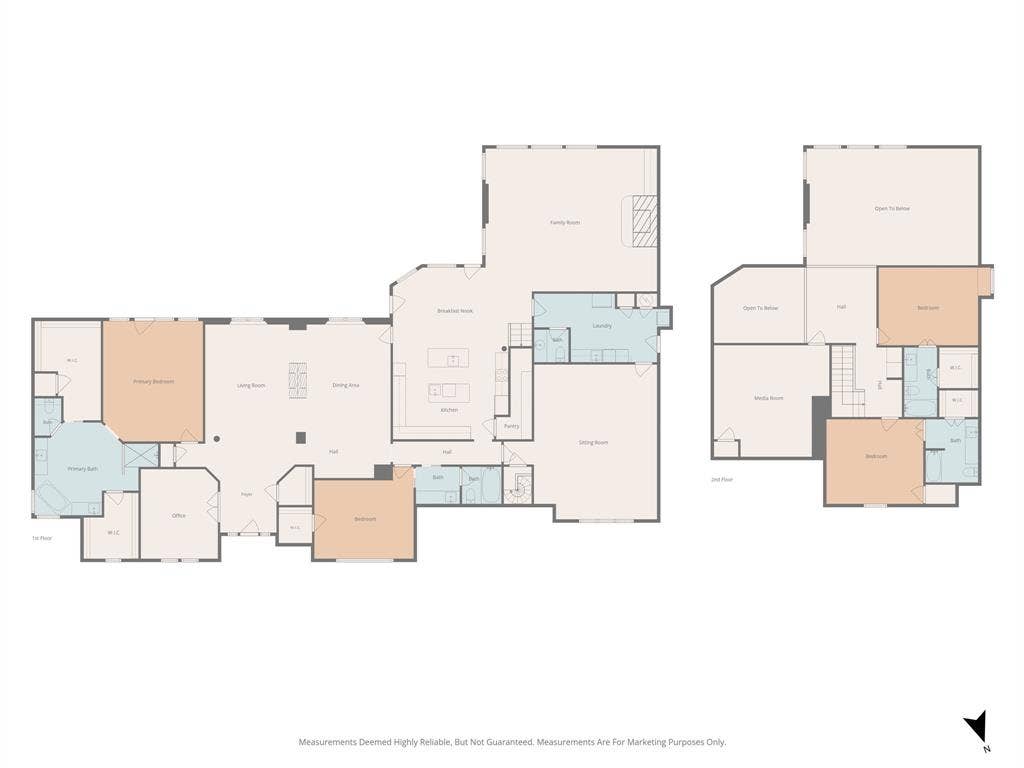 451 Land Of Goshen Drive, Springtown, TX 76082 Floor plan
