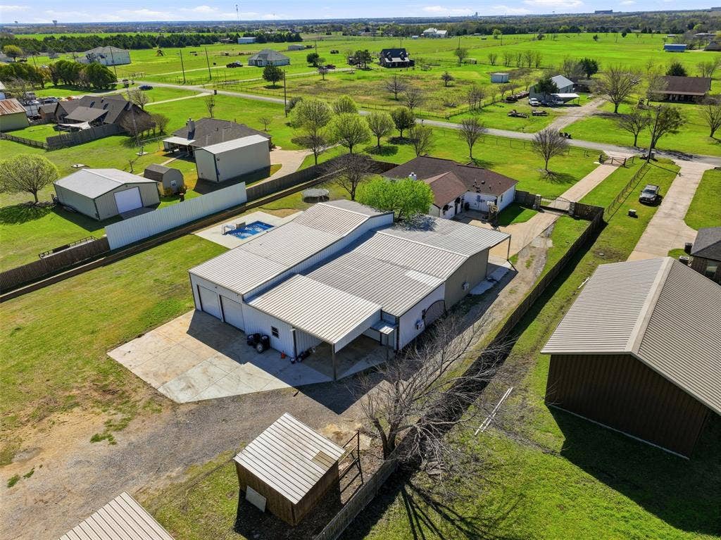 113 Mulkey Road, Waxahachie, TX 75167 View from above of property