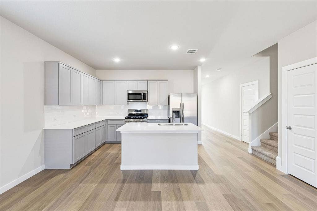 3603 High Valley Drive, Princeton, TX 75071 Kitchen in the Haylee home plan by Trophy Signature Homes - REPRESENTATIVE PHOTO