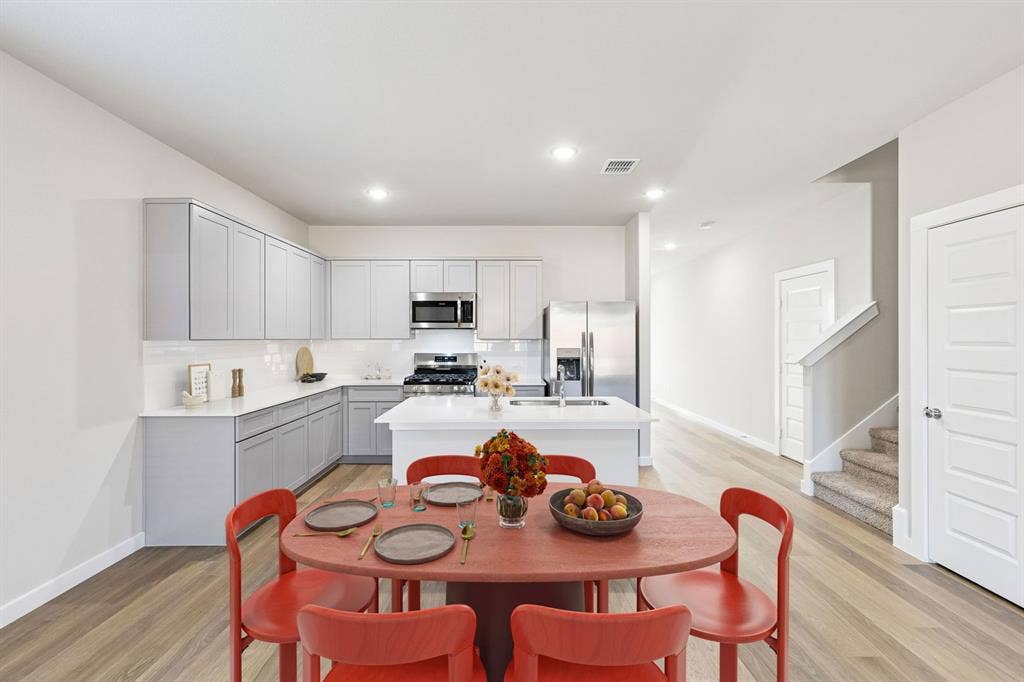 3603 High Valley Drive, Princeton, TX 75071 Kitchen in the Haylee home plan by Trophy Signature Homes - REPRESENTATIVE PHOTO