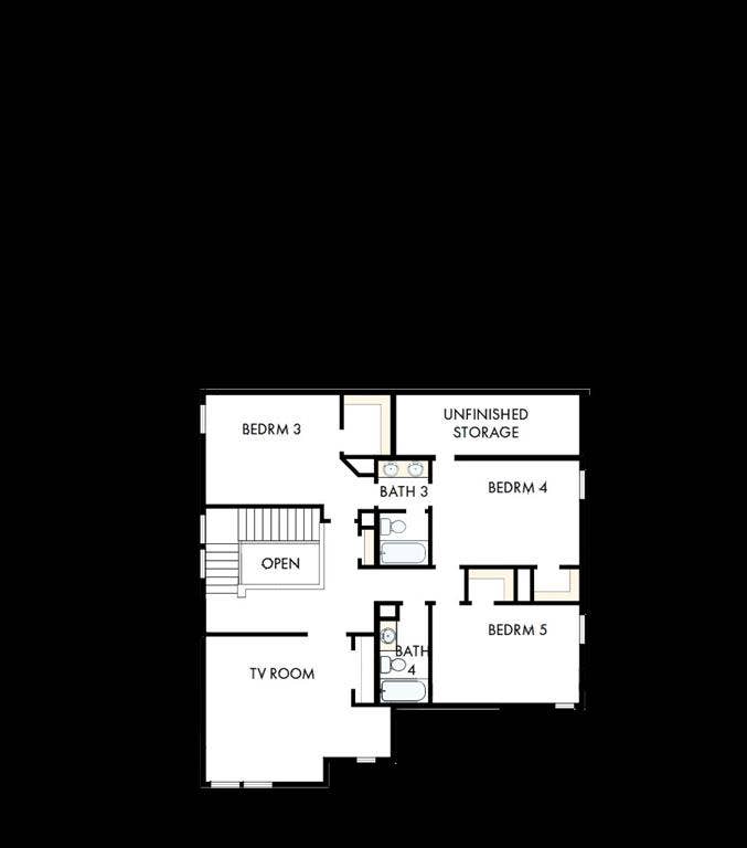 1825 Salt Grass Drive, Argyle, TX 76226 View of home floor plan