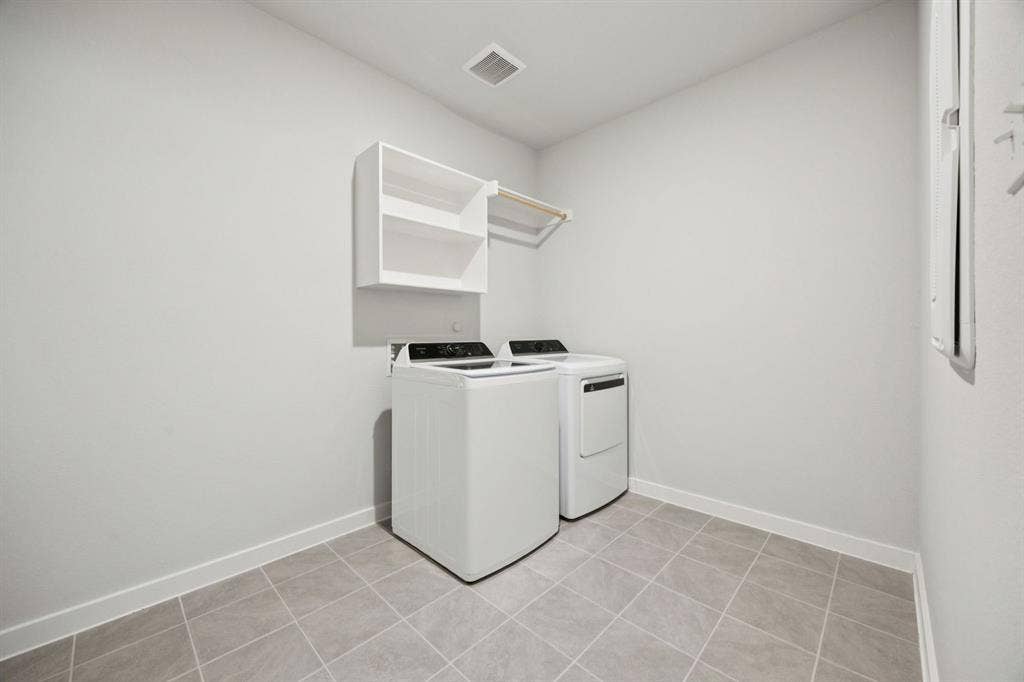 201 Bright Alcove Court, Lavon, TX 75166 Utility Room in the Heisman home plan by Trophy Signature Homes – REPRESENTATIVE PHOTO