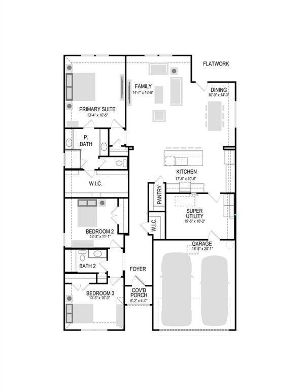 201 Bright Alcove Court, Lavon, TX 75166 First Floor