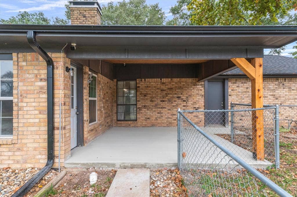 25046 Fm 857, Grand Saline, TX 75140 Back patio