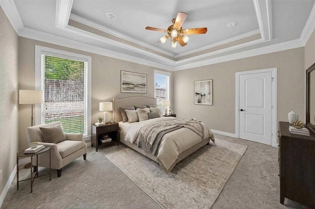 16542 Milwood Place, Tyler, TX 75703 Master Bed #2 Virtual Staged