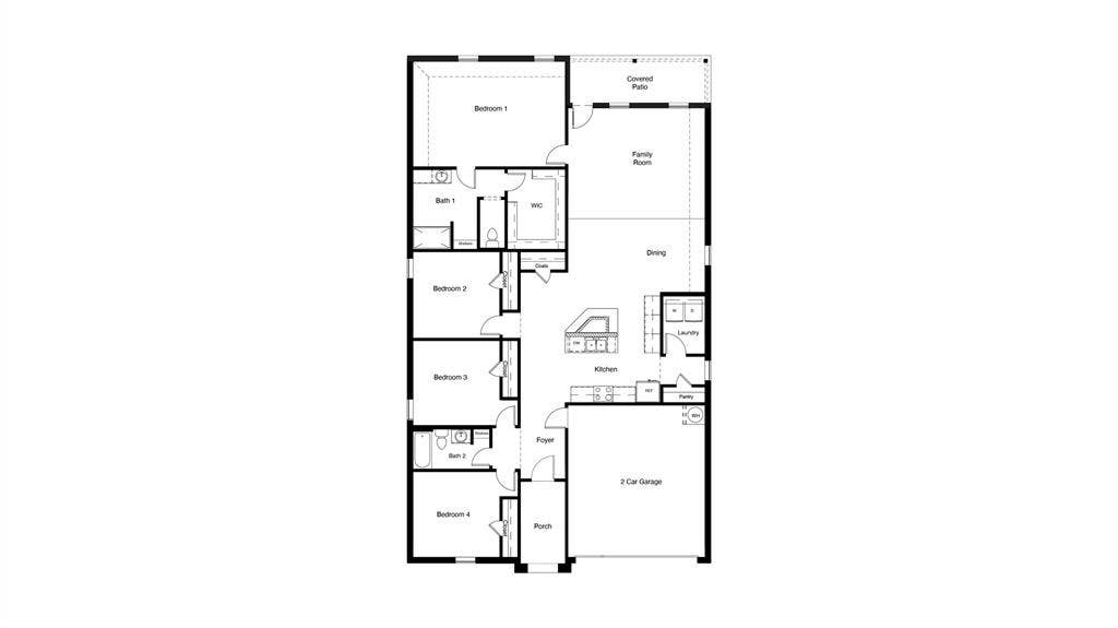 D.R. Horton's Kingston Floorplan - All Home and community information, including pricing, included features, terms, availability and amenities, are subject to change at any time without notice or obligation. All Drawings, pictures, photographs, video, square footages, floor plans, elevations, features, colors and sizes are approximate for illustration purposes only and will vary from the homes as built.