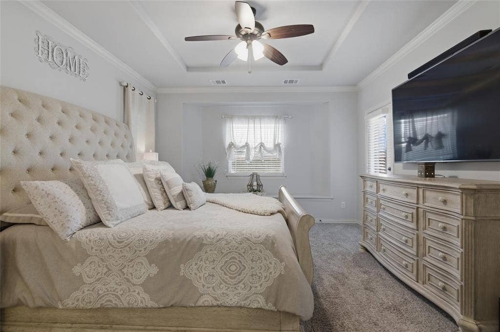 Master bedroom on first floor with en-suite bath and door to back yard!