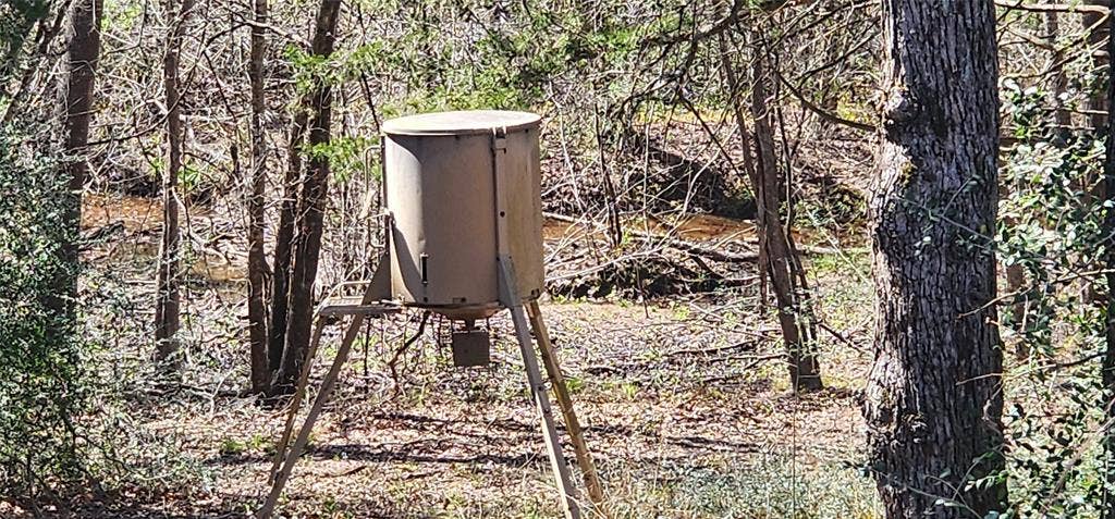14612 County Road 1114, Athens, TX 75751 Deer feeder in the bottom land