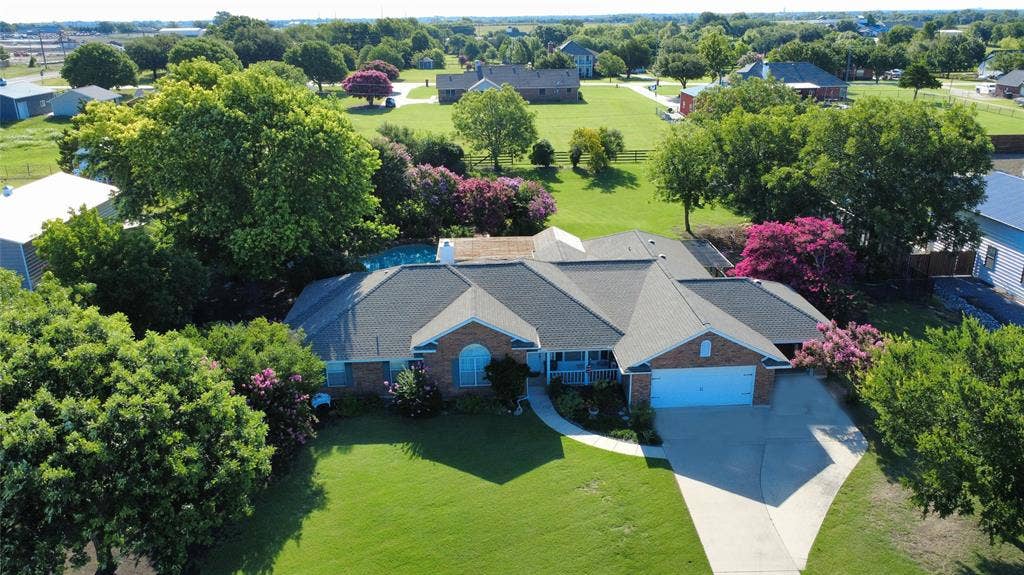 103 Collin Green Drive, Prosper, TX 75078 View when everything is in bloom