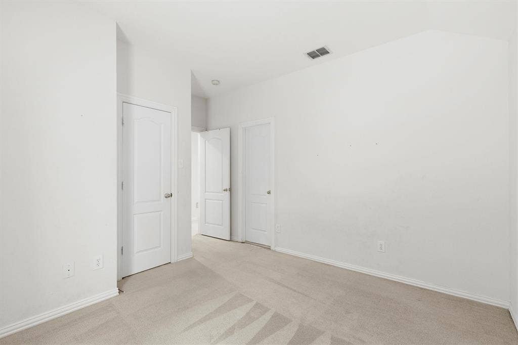 3rd Bedroom upstairs with connecting bathroom