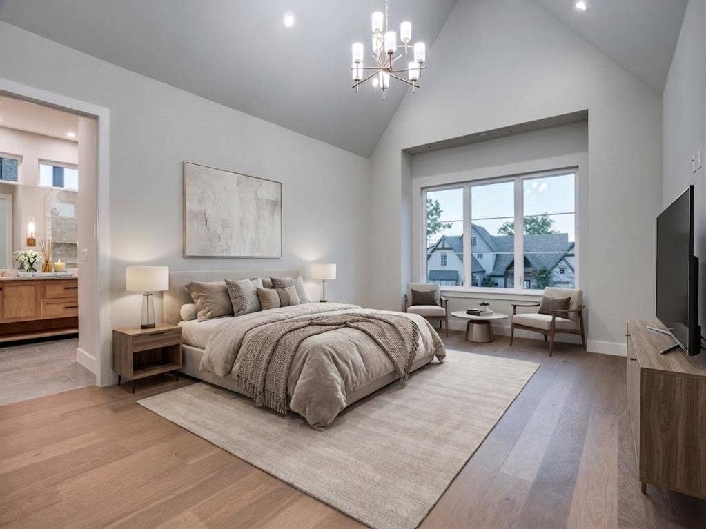 2424 Bellview Circle, Tyler, TX 75709 Primary bedroom with Lake view