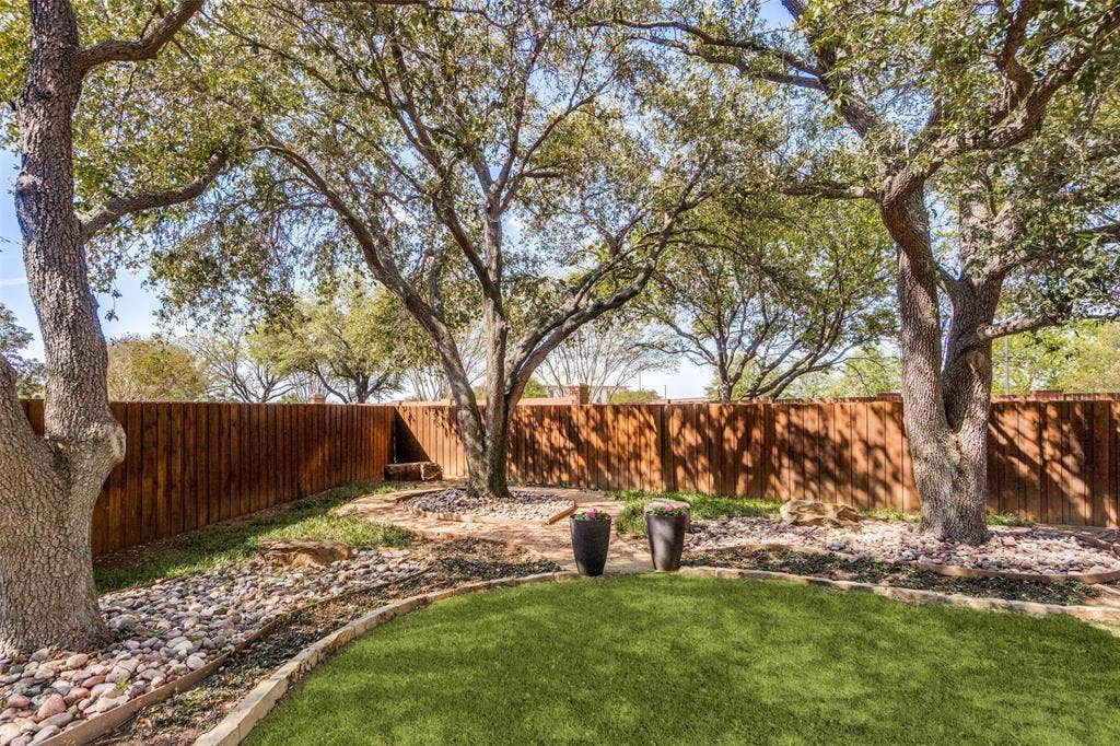 Plenty of space for extra seating and a firepit