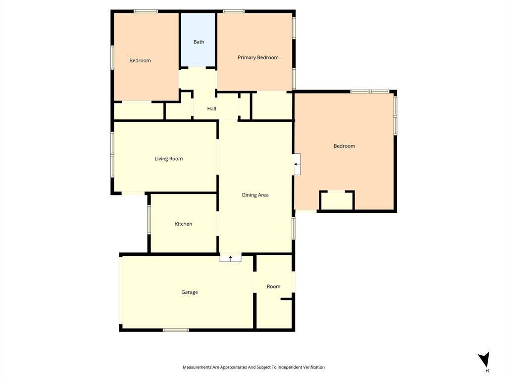 901 N Main Street, West, TX 76691 View of home floor plan