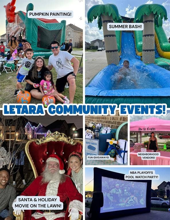 566 Long Meadow Drive, Haslet, TX 76052 There are always fun events for families happening in LeTara!