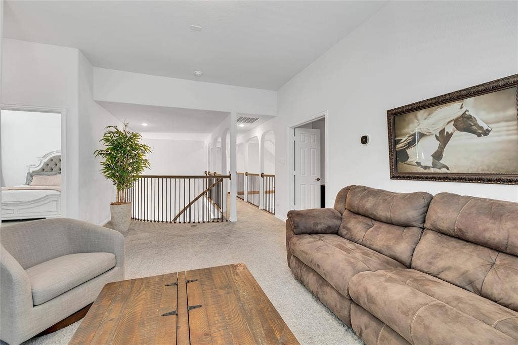 566 Long Meadow Drive, Haslet, TX 76052 Second view of 2nd living room upstairs.