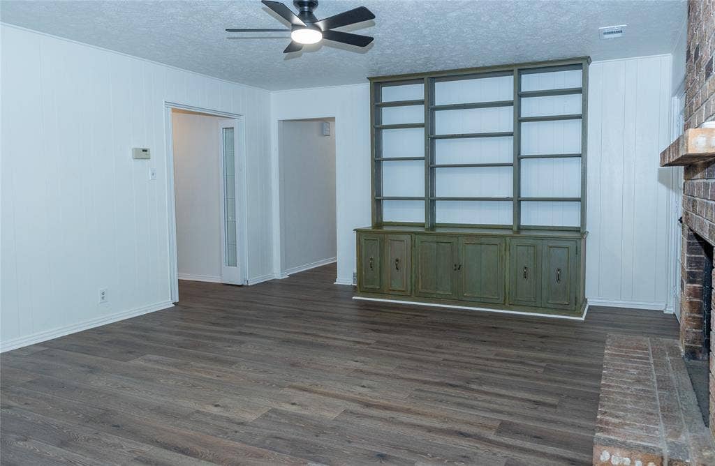 1860 Meadow Valley Lane, Dallas, TX 75232 Built in storage in family room.