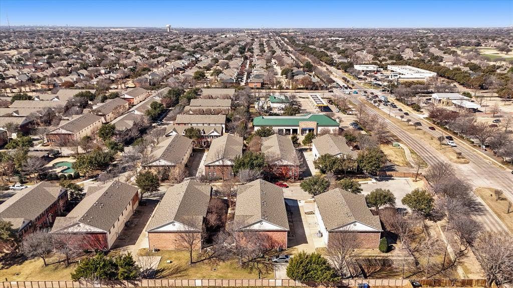 3025 Stone Forest Circle, McKinney, TX 75070 Aerial perspective of suburban area