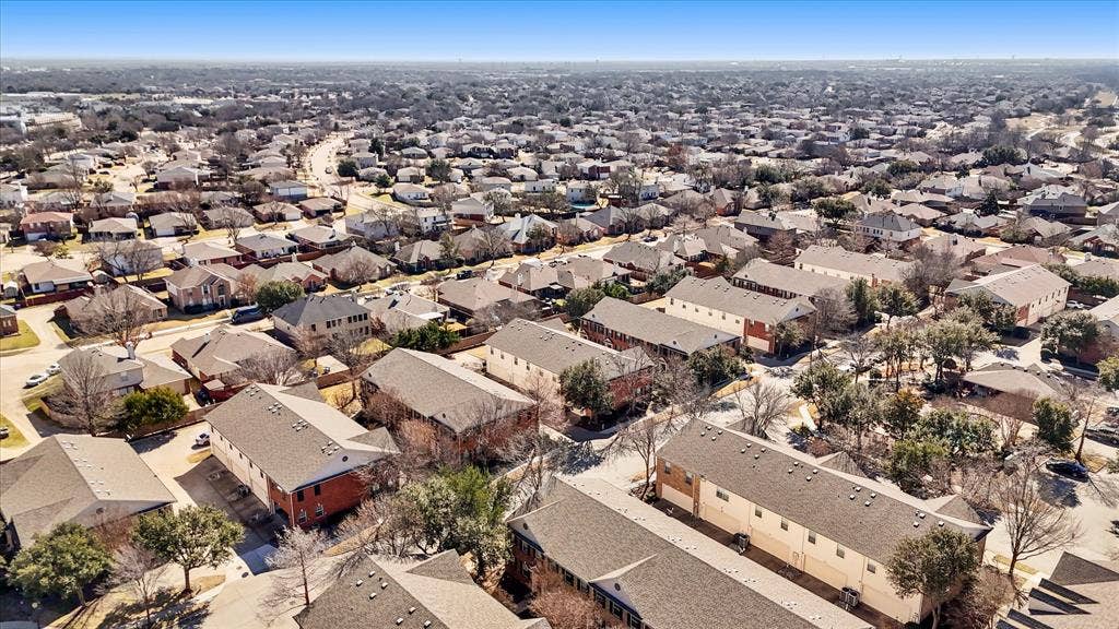 3025 Stone Forest Circle, McKinney, TX 75070 Aerial perspective of suburban area